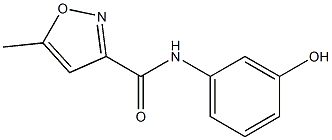 N-(3-hydroxyphenyl)-5-methyl-1,2-oxazole-3-carboxamide