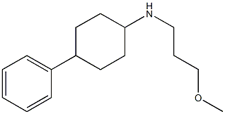 N-(3-methoxypropyl)-4-phenylcyclohexan-1-amine Structure