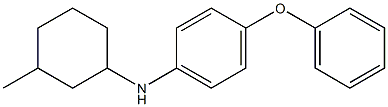 N-(3-methylcyclohexyl)-4-phenoxyaniline 化学構造式