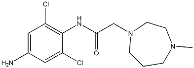 N-(4-amino-2,6-dichlorophenyl)-2-(4-methyl-1,4-diazepan-1-yl)acetamide