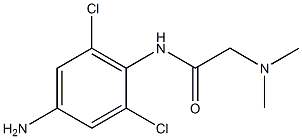 N-(4-amino-2,6-dichlorophenyl)-2-(dimethylamino)acetamide Structure