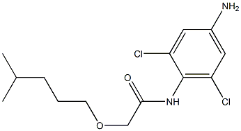 N-(4-amino-2,6-dichlorophenyl)-2-[(4-methylpentyl)oxy]acetamide|