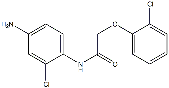 N-(4-amino-2-chlorophenyl)-2-(2-chlorophenoxy)acetamide Structure