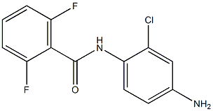 N-(4-amino-2-chlorophenyl)-2,6-difluorobenzamide 结构式