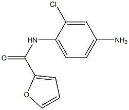 N-(4-amino-2-chlorophenyl)-2-furamide Structure