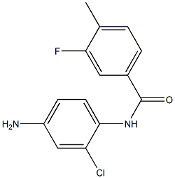 N-(4-amino-2-chlorophenyl)-3-fluoro-4-methylbenzamide Structure