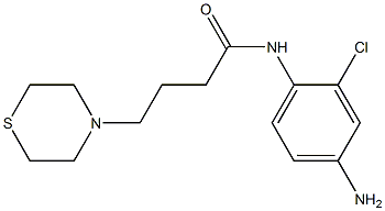 N-(4-amino-2-chlorophenyl)-4-(thiomorpholin-4-yl)butanamide|