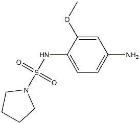 N-(4-amino-2-methoxyphenyl)pyrrolidine-1-sulfonamide|