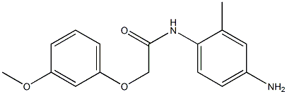 N-(4-amino-2-methylphenyl)-2-(3-methoxyphenoxy)acetamide