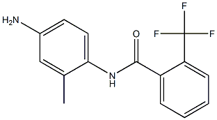 N-(4-amino-2-methylphenyl)-2-(trifluoromethyl)benzamide Structure