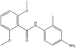 N-(4-amino-2-methylphenyl)-2,6-dimethoxybenzamide Structure