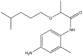 N-(4-amino-2-methylphenyl)-2-[(4-methylpentyl)oxy]propanamide