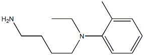 N-(4-aminobutyl)-N-ethyl-2-methylaniline Structure