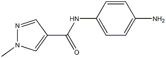 N-(4-aminophenyl)-1-methyl-1H-pyrazole-4-carboxamide Structure