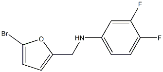 N-[(5-bromofuran-2-yl)methyl]-3,4-difluoroaniline|