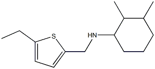  N-[(5-ethylthiophen-2-yl)methyl]-2,3-dimethylcyclohexan-1-amine