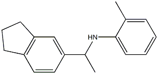 N-[1-(2,3-dihydro-1H-inden-5-yl)ethyl]-2-methylaniline