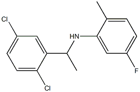 N-[1-(2,5-dichlorophenyl)ethyl]-5-fluoro-2-methylaniline