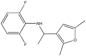  N-[1-(2,5-dimethylfuran-3-yl)ethyl]-2,6-difluoroaniline