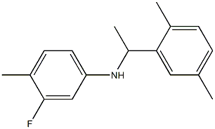 N-[1-(2,5-dimethylphenyl)ethyl]-3-fluoro-4-methylaniline