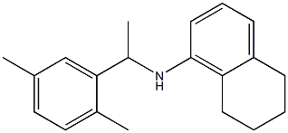 N-[1-(2,5-dimethylphenyl)ethyl]-5,6,7,8-tetrahydronaphthalen-1-amine Structure