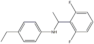  N-[1-(2,6-difluorophenyl)ethyl]-4-ethylaniline