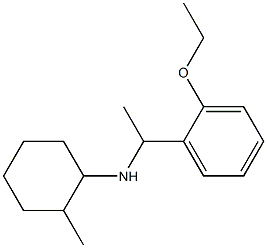 N-[1-(2-ethoxyphenyl)ethyl]-2-methylcyclohexan-1-amine Struktur