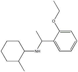 N-[1-(2-ethoxyphenyl)ethyl]-2-methylcyclohexan-1-amine Structure