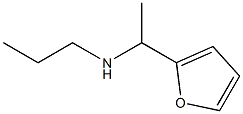 N-[1-(2-furyl)ethyl]-N-propylamine Struktur
