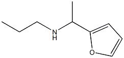 N-[1-(2-furyl)ethyl]-N-propylamine 结构式