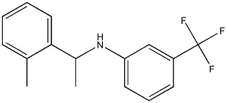 N-[1-(2-methylphenyl)ethyl]-3-(trifluoromethyl)aniline