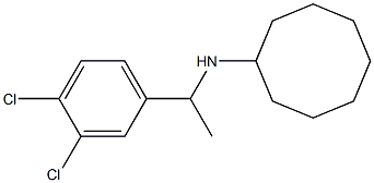 N-[1-(3,4-dichlorophenyl)ethyl]cyclooctanamine Struktur