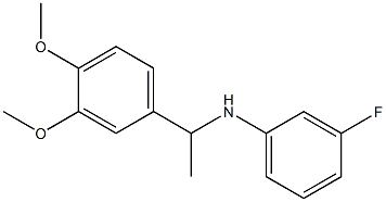 N-[1-(3,4-dimethoxyphenyl)ethyl]-3-fluoroaniline