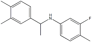 N-[1-(3,4-dimethylphenyl)ethyl]-3-fluoro-4-methylaniline