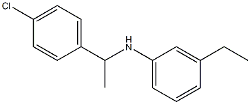 N-[1-(4-chlorophenyl)ethyl]-3-ethylaniline