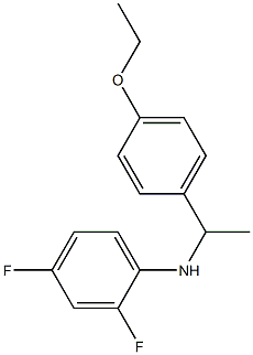 N-[1-(4-ethoxyphenyl)ethyl]-2,4-difluoroaniline