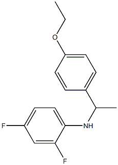  N-[1-(4-ethoxyphenyl)ethyl]-2,4-difluoroaniline