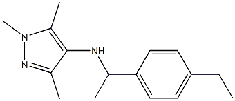 N-[1-(4-ethylphenyl)ethyl]-1,3,5-trimethyl-1H-pyrazol-4-amine