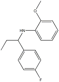 N-[1-(4-fluorophenyl)propyl]-2-methoxyaniline