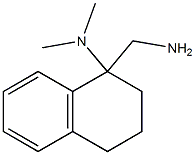 N-[1-(aminomethyl)-1,2,3,4-tetrahydronaphthalen-1-yl]-N,N-dimethylamine 结构式
