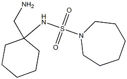 N-[1-(aminomethyl)cyclohexyl]azepane-1-sulfonamide Structure