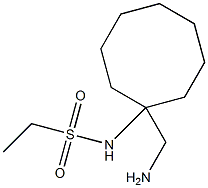 N-[1-(aminomethyl)cyclooctyl]ethane-1-sulfonamide