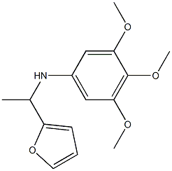 N-[1-(furan-2-yl)ethyl]-3,4,5-trimethoxyaniline