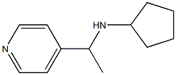 N-[1-(pyridin-4-yl)ethyl]cyclopentanamine