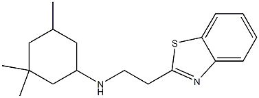 N-[2-(1,3-benzothiazol-2-yl)ethyl]-3,3,5-trimethylcyclohexan-1-amine