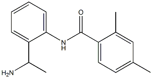 N-[2-(1-aminoethyl)phenyl]-2,4-dimethylbenzamide,,结构式