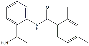 N-[2-(1-aminoethyl)phenyl]-2,4-dimethylbenzamide Structure