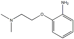 N-[2-(2-aminophenoxy)ethyl]-N,N-dimethylamine Struktur