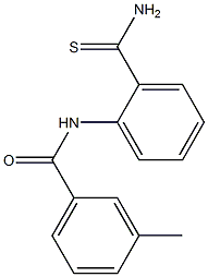 N-[2-(aminocarbonothioyl)phenyl]-3-methylbenzamide