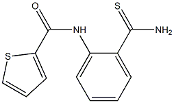  N-[2-(aminocarbonothioyl)phenyl]thiophene-2-carboxamide